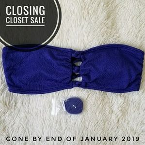 ☆LAST DAY!☆ Hurley Blue Bikini Top